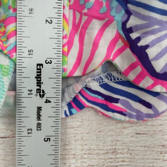 Lilly Pulitzer Floral Pull On Shorts Women's Size Small Multicolor - Picture 7 of 7